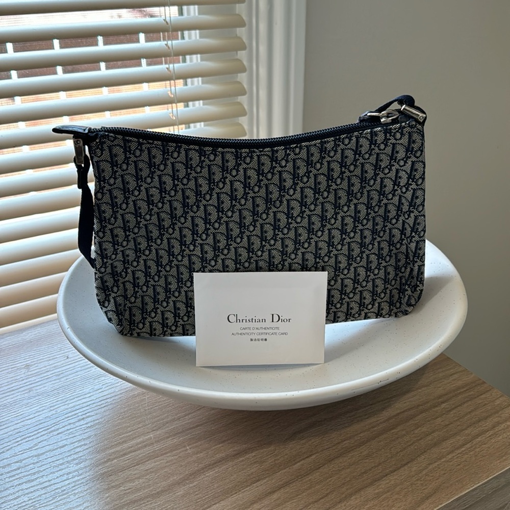 Christian Dior navy shoulder bag/clutch😍 🔷🔹🔷🔹🔷 like brand new!!